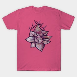 Inhale Exhale Lotus Namaste T-Shirt